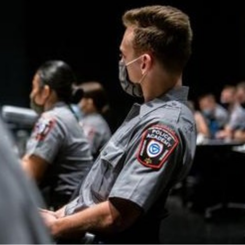 GVSU Police Academy cadets receive mediation, conflict resolution training